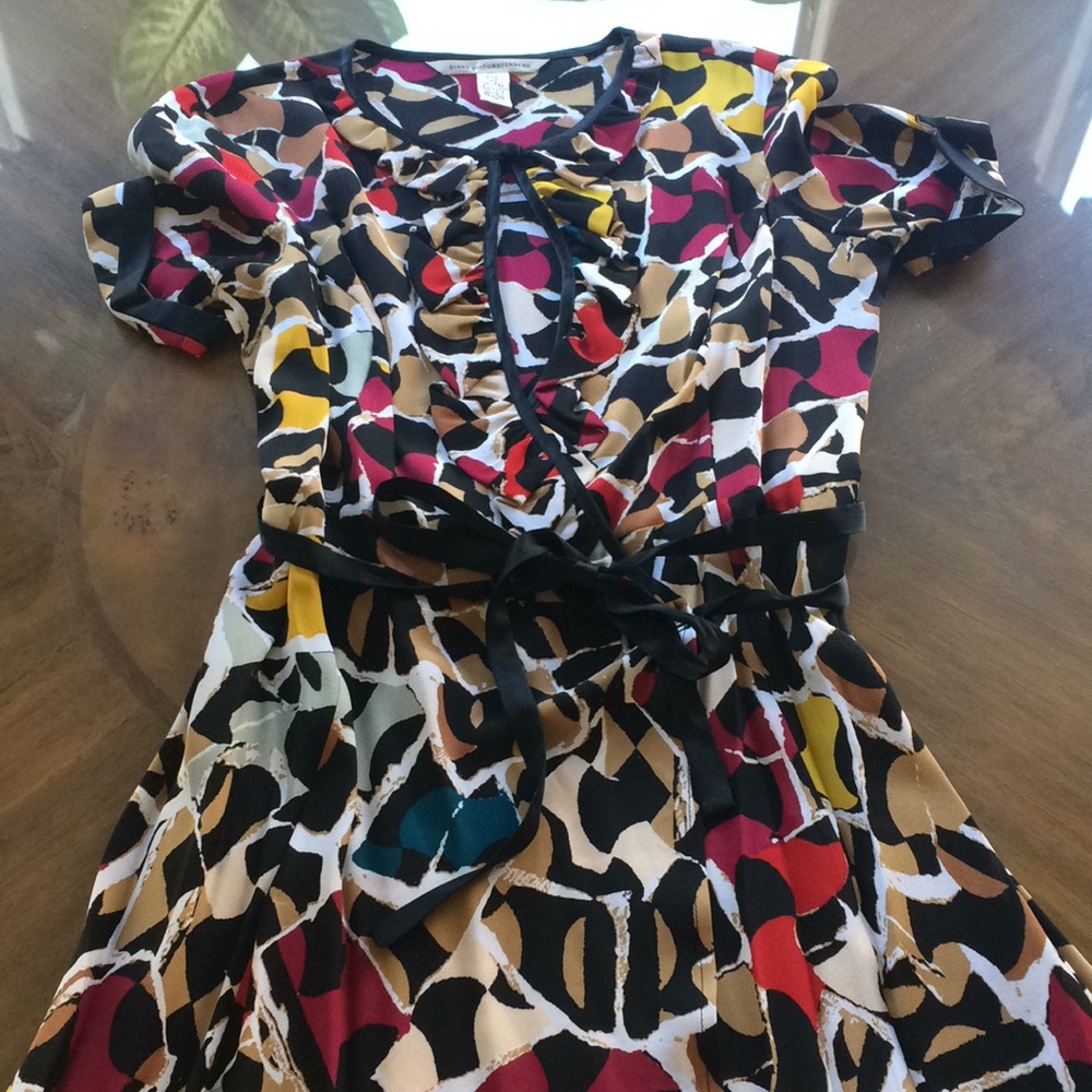 DVF wrap dress
